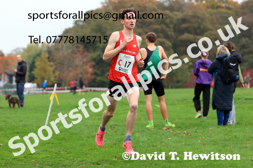 Senior Mens relay, 2025 Northern Cross Country Relays, Graves Park, Sheffield. Photo: David T. Hewitson/Sports for All Pics